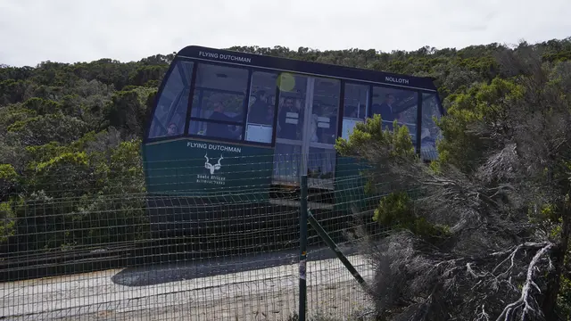 25.10.2025 die kurze Bahn auf Cape Point