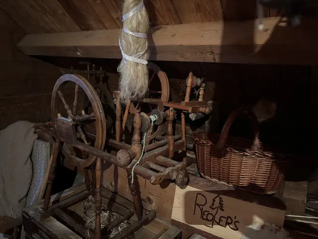 Viele der Geräte für die Flachsverarbeitung fand Maria Obermeier auf dem eigenen Bauernhof.  | Foto: MeinBezirk/Angelina Koidl