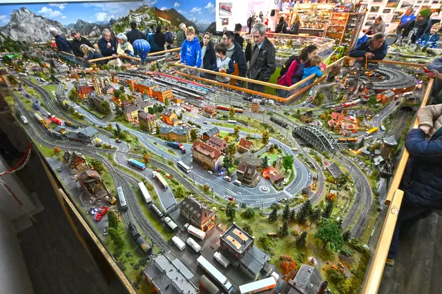 Modellbahn-Miniwunderwelt im SEP. | Foto: Wolfgang Spitzbart