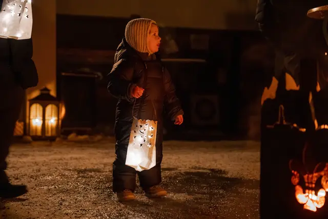 Auch kleine Besucher genossen das Event. | Foto: viehhofen.at, Lukas Klima