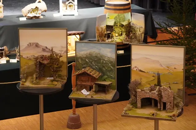 Die Drei Krippen waren das Highlight der Verlosung.  | Foto: AMG