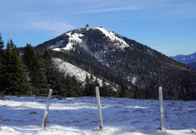 Die Gemeindealpe vor mir