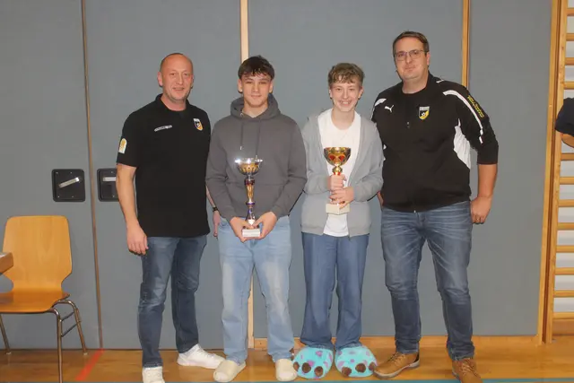 Ehrungen für U14. | Foto: arbes
