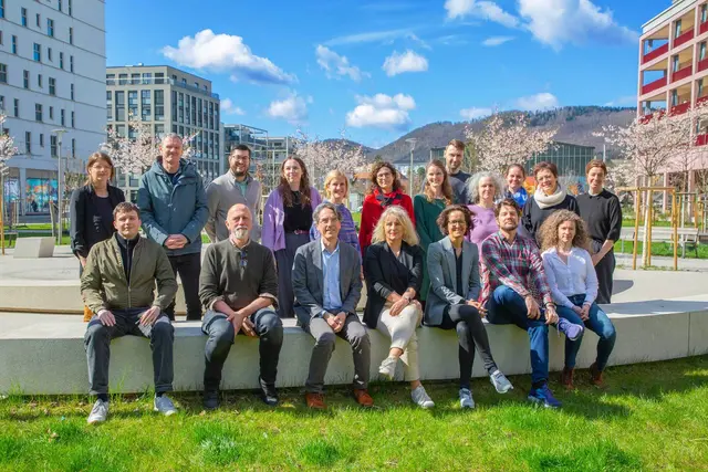 Das Team, das hinter „Gemma Klima“ steht.  | Foto: Böttger/FH JOANNEUM