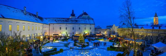 Adventmarkt im malerischen Hof des Schlosses Ennsegg – von 6. bis 8. Dezember | Foto: Wolfgang Simlinger