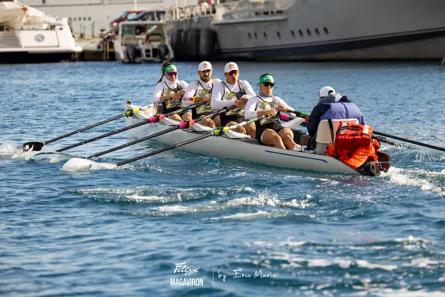 In diesem Jahr traten Katharina und Magdalena Lobnig gemeinsam mit den kroatischen Brüdern Valent und Martin Sinkovic an. | Foto: CPA2-2025/Eric Marie