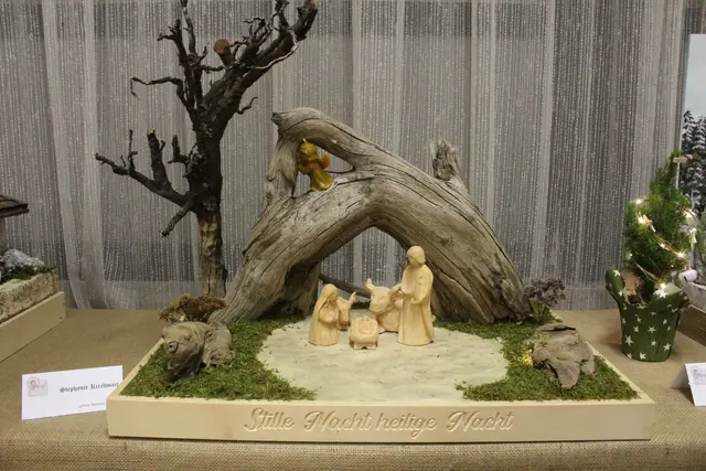 Jede Krippe, die im Verein entsteht, ist ein Unikat und wird nach den Vorstellungen und Wünschen der jeweiligen Krippenbauer gefertigt. 