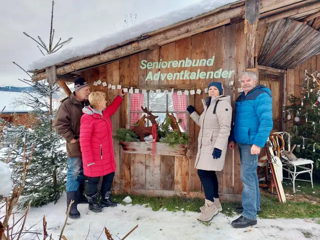 Der Adventkalender des Seniorenbundes Rauris. | Foto: Eidenhammer