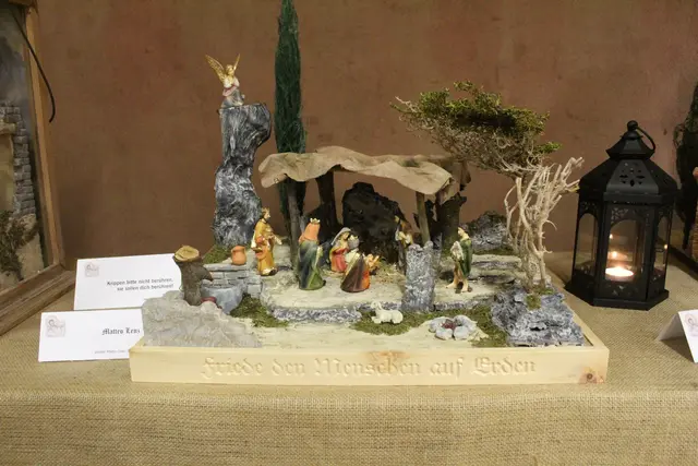 Jede Krippe, die im Verein entsteht, ist ein Unikat und wird nach den Vorstellungen und Wünschen der jeweiligen Krippenbauer gefertigt. 