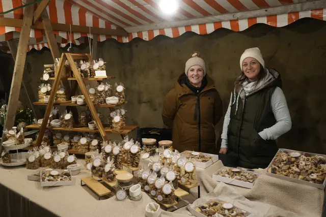 Caroline &amp; Gutrun mit ihren wunderbaren Keksl | Foto: Marco Huber/zema-medien.de