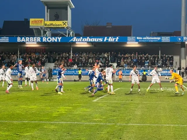 Über weite Strecken des Spiels konnte der TSV Hartberg die meisterlichen Gäste herausfordern. | Foto: Christian Zechner / Reinhard Sandbichler