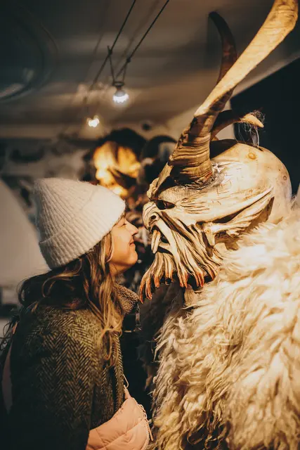 Die Krampus-Ausstellung war viel besucht. | Foto: Stefanie Oberhauser