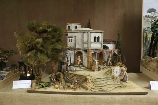 Jede Krippe, die im Verein entsteht, ist ein Unikat und wird nach den Vorstellungen und Wünschen der jeweiligen Krippenbauer gefertigt. 