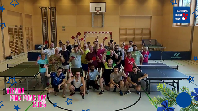 Das war der Vienna Ping Pong Day 2025 - offen, inklusiv und vielfältig. | Foto: Tischtennis Hobby Wien