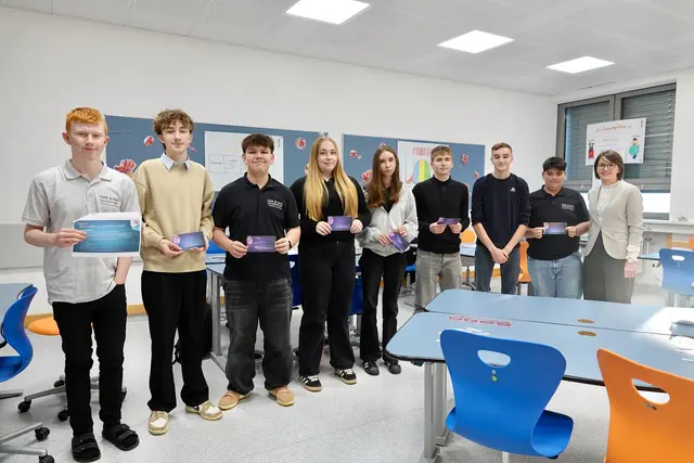 Großartige Präsentationen waren an der HAK/HAS keine Seltenheit. | Foto: Bernhard Kerezsi