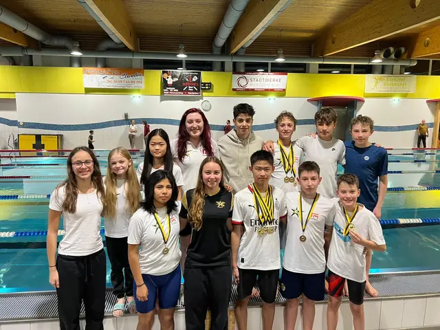 Die Schwimmerinnen und Schwimmer des SV Leoben sicherten sich den 7. Platz im Medaillenspiegel beim 2. Internationalen Mürz Open in Mürzzuschlag. | Foto: SV Leoben