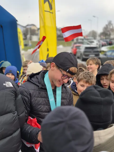 Nikolas Roidmayers Autogramme waren ebenfalls heiß begehrt | Foto: Raiffeisen