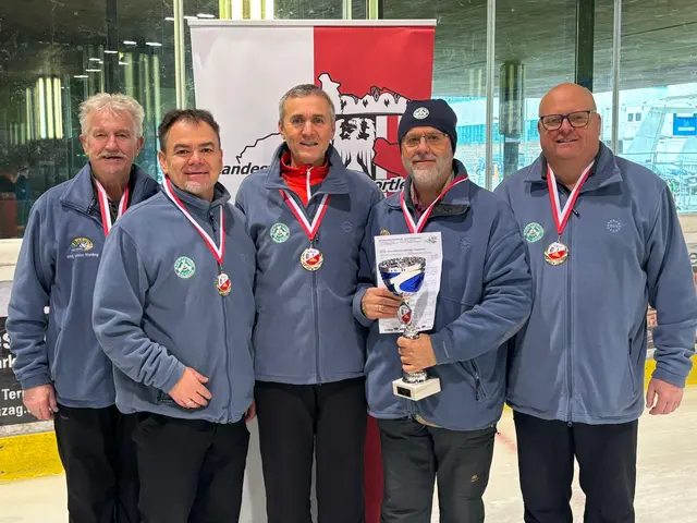 V. l.: Emmerich Schneeberger, Markus Reiter, Reinhard Guttenberger, Horst Feindert und Günter Mayerhofer
 | Foto: Horst Feindert