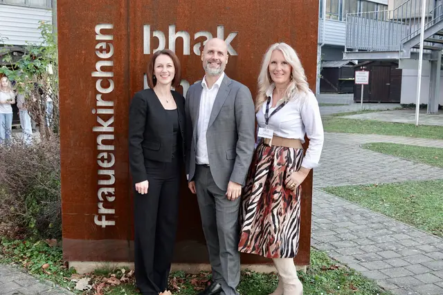 Judith Holper, Hannes Schmid und Elke
Emich-Gartner. | Foto: Bernhard Kerezsi