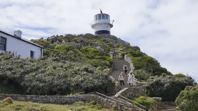 25.10.2025 der alte Leuchtturm am Cape Point
