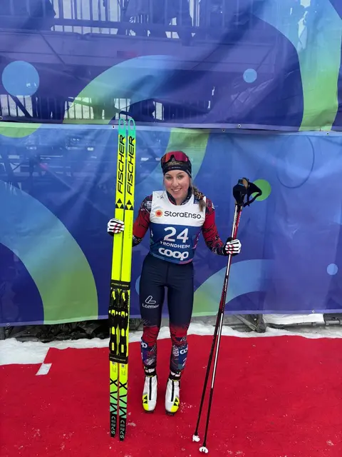 Magdalena Scherz startet im Langlauf-Weltcup. | Foto: EXPA/JFK