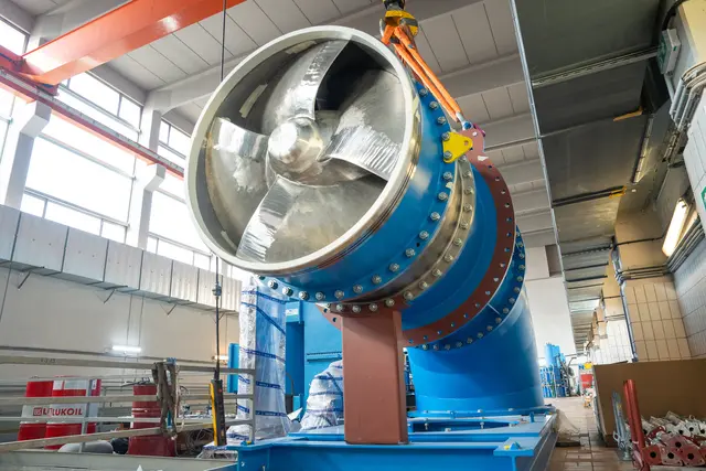 Das neue Pumpsystem von Wien Kanal soll eine so hohe Leistung haben, dass es die Alte Donau in 20 Stunden leerpumpen könnte. | Foto: Valentina Marinelic/MeinBezirk