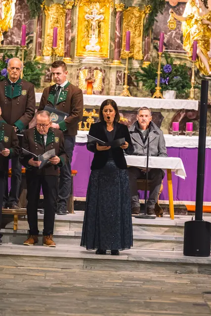 Mezzosopranistin Martina Gmeinder sorgte für Gänsehaut. | Foto: Pernsteiner