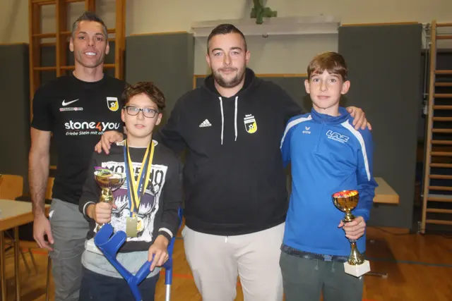 Ehrungen für die U13. | Foto: arbes