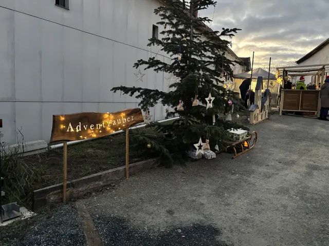 Stimmungsvolle Adventkulisse im Hof des Bauer-Hauses | Foto: Rosenberger Victoria