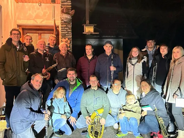 Ein unvergesslicher Moment für Leopold Reichl, umgeben von Freunden und Musik. | Foto: privat