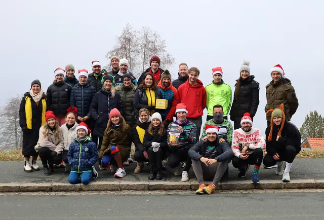 Rund 30 Personen nahmen an dem Lauf teil. Am Ende kamen 445 Euro für den guten Zweck zusammen. | Foto: Privat