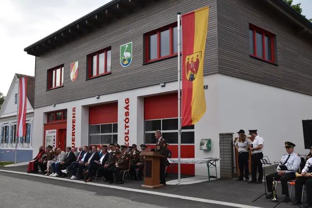 Das umgebaute und erweiterte Feuerwehrhaus in Siget wurde heuer offiziell eingeweiht. | Foto: MeinBezirk/Michael Strini