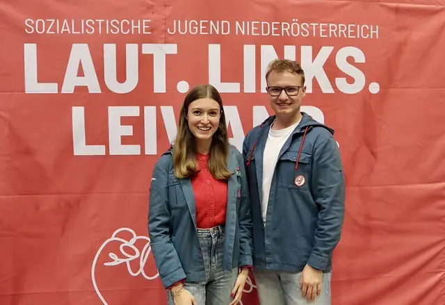 Amelie Muthsam und David Schwab. | Foto: SJ Niederösterreich