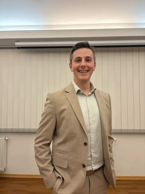 Florian Hutter ist neuer Bürgermeister von Gastern. | Foto: Daniel Schmidt