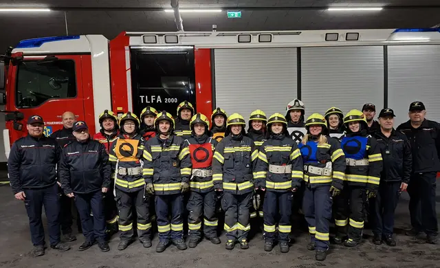 14 Kameraden erwarben das THL-Leistungsabzeichen in Bronze. | Foto: FF Kollerschlag