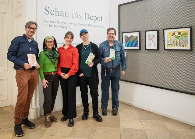 Inklusive Kunst im Schloss Mirabell . Ab dritten Dezember ist die Ausstellung zu sehen. 
 | Foto: Stadt Salzburg/Alexander Killer