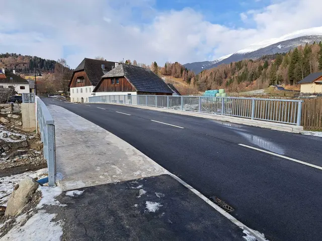 Die Arbeiten an der Rantenbachbrücke sind beendet. | Foto: Land Steiermark/A16
