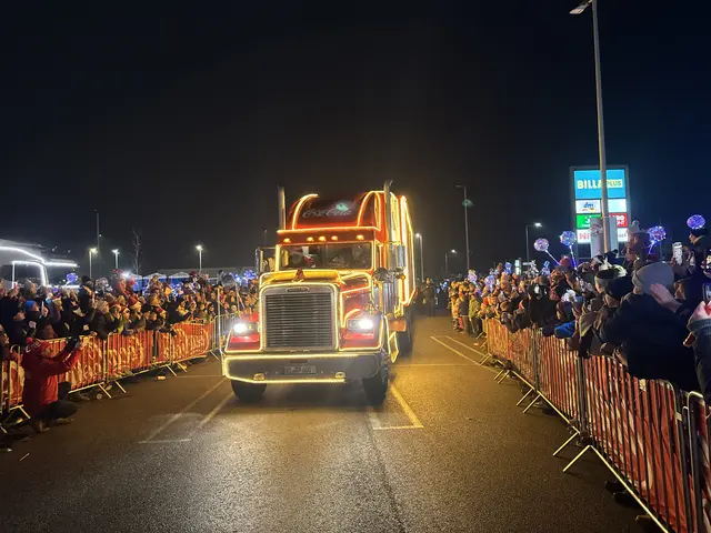 Der Berühmte Coca-Cola-Truck | Foto: Patrick Marcher