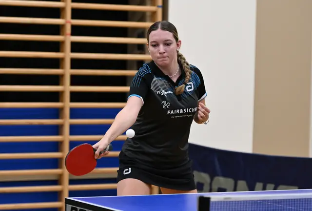 Carina Forster von Tischtennis Ernsthofen am "Tisch". | Foto: Josef Dolzer, TTE