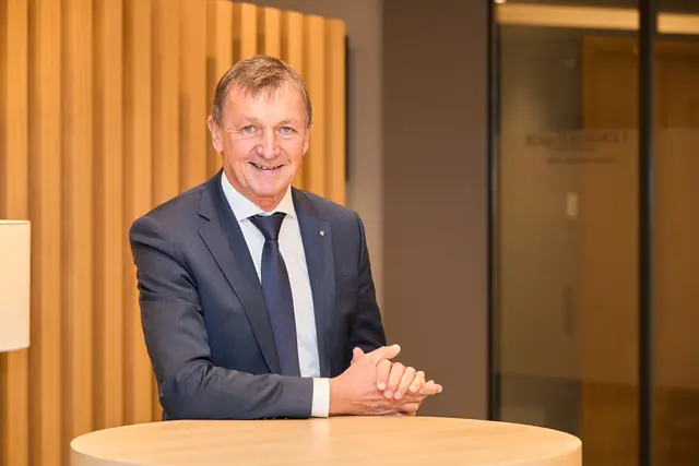 Matthias Breidt ist Vorstandsvorsitzender der Raiffeisenbank Region Schärding. | Foto: RBR Schärding