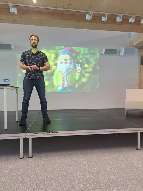 Martin Moder beim Vortrag in Radstadt | Foto: BORG Radstadt