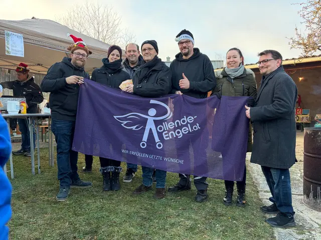 Das Weihnachtsdanke in Prottes war ein voller Erfolg. | Foto: Asvanyi