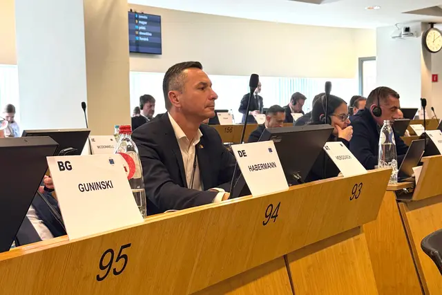 LAbg. Robert Hergovich beim Ausschuss der Regionen (AdR) in Brüssel. | Foto: Thomas Schwentenwein