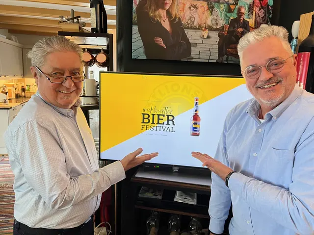 Präsident Wolfgang Tenschert und Lionsmitglied Peter Werner freuen sich bereits auf die Veranstaltung. | Foto: Lions