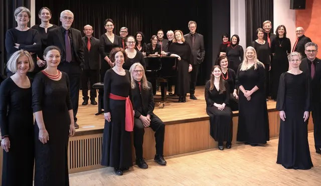 Das Vokalensemble "Company Life". | Foto: Ulrich Schueler