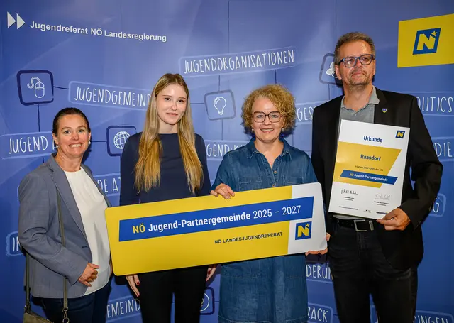Raasdorf wurde 2025 als Jugendpartnergemeinde ausgezeichnet. | Foto: Raasdorf