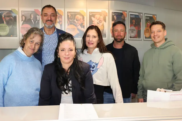 Bei den Kulturbetrieben Burgenland durfte Michalitsch ebenfalls einen Blick hinter die Kulisse werfen. | Foto: AK Burgenland