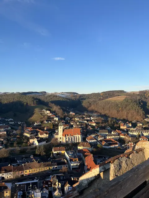 Ausblick auf Kirchschlag