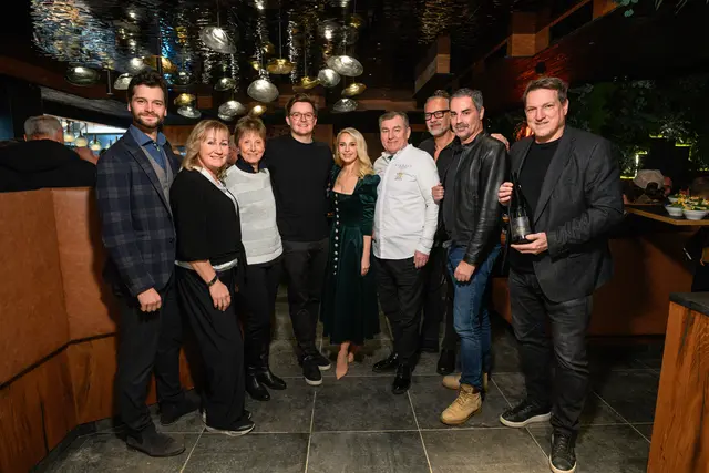 Starbesetzte Eröffnung der Brasserie Prenner in Ischgl. | Foto: Franz Oss