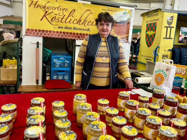 Regionaler Honig wurde am Adventmarkt im Museum Sigmundsherberg angeboten. | Foto: Markus Kahrer